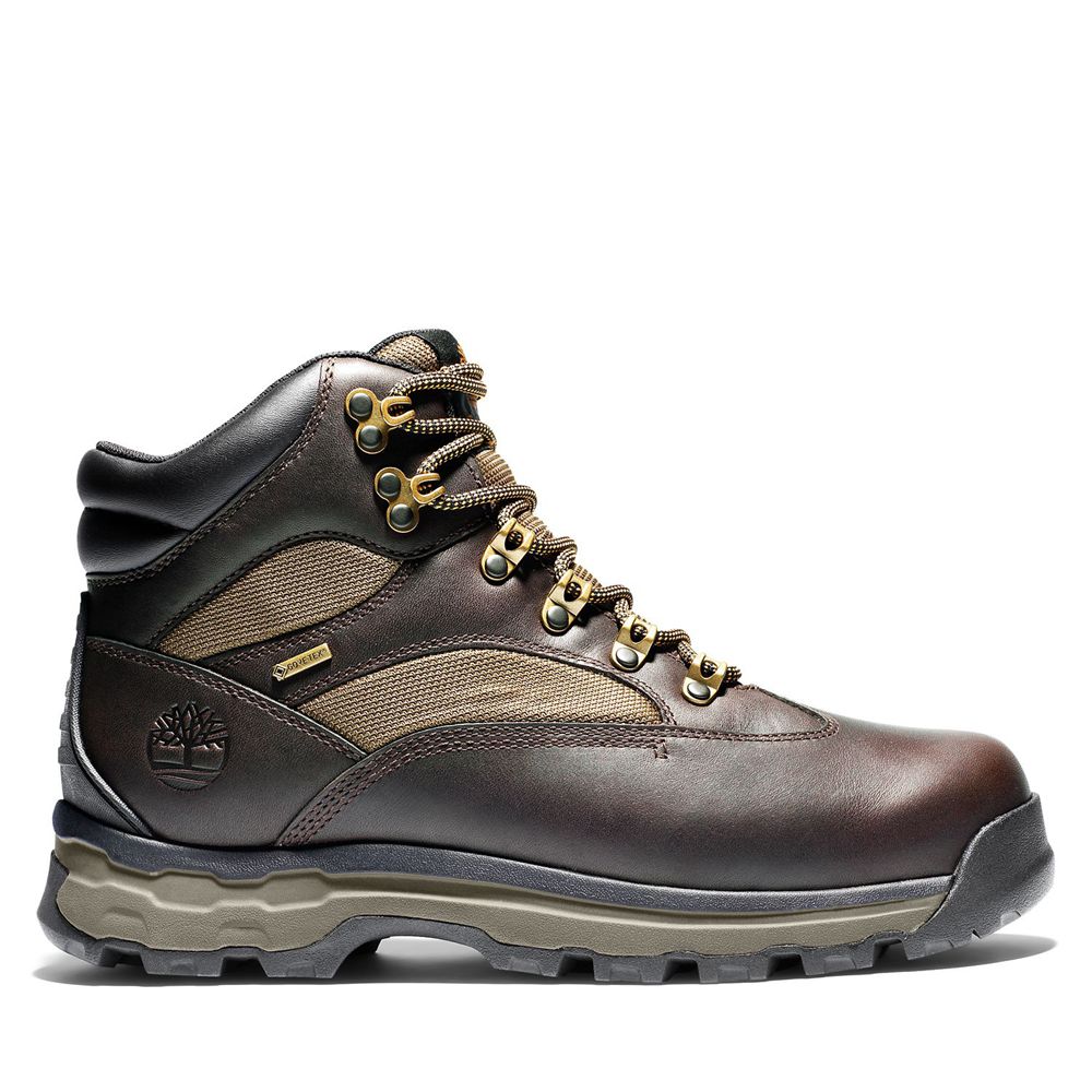 Timberland Mens Hiking Boots Chocorua Trail 2.0 Waterproof - Dark Brown - India KR1903672